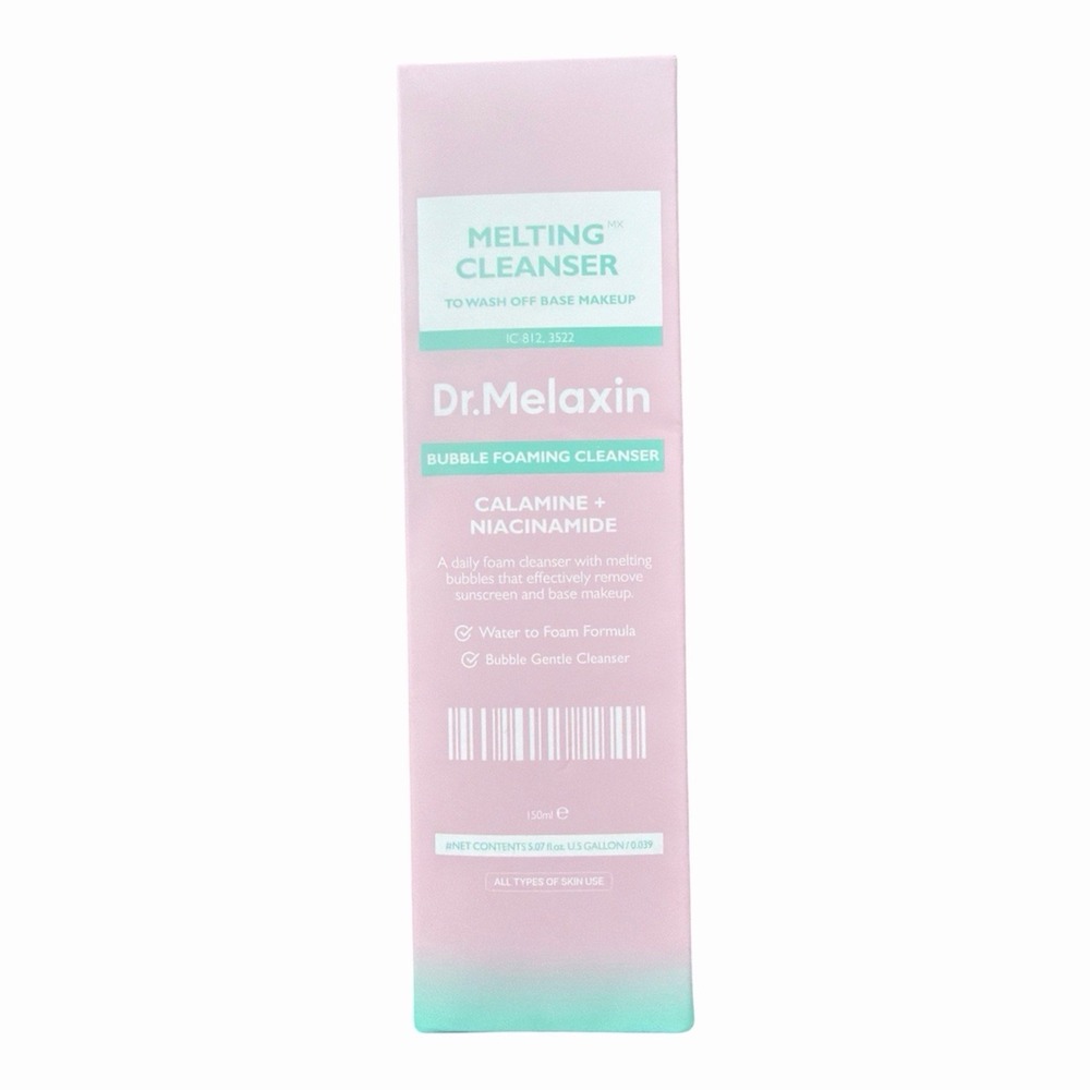 Dr.Melaxin Melting Cleanser 150ML Bubble Foaming Cleanser, Exp. 2027